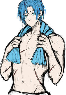Out of bathing
